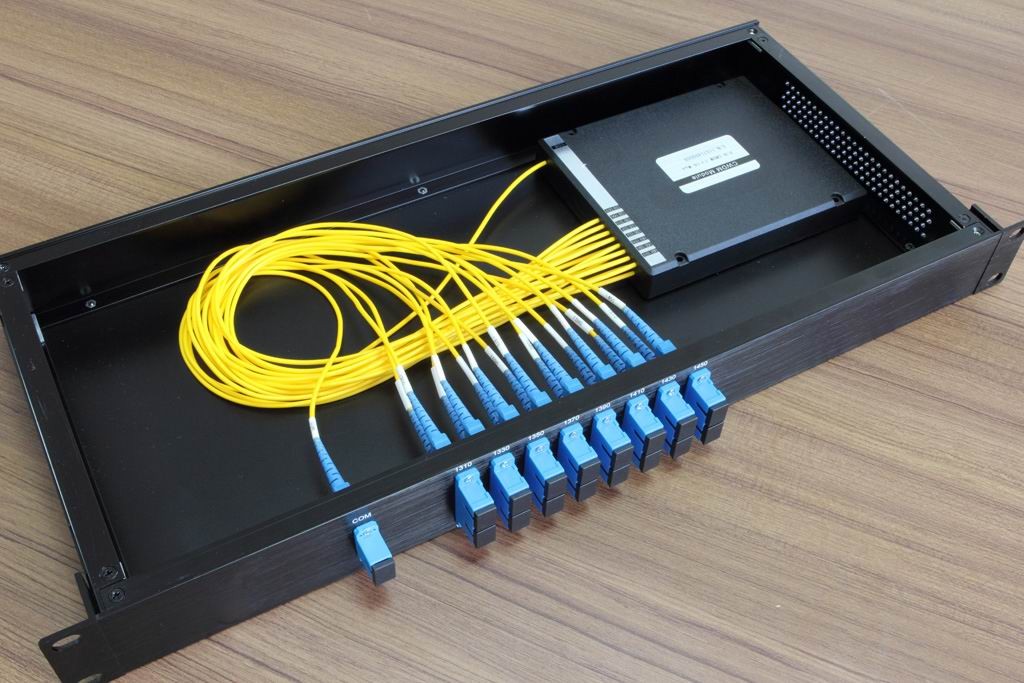 16CH Multiplexer Demultiplexer Fiber Optic MUX / DEMUX CWDM
