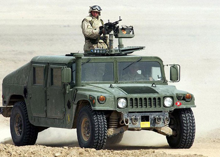 Green Plated Home Decor Crafts , Electronic Military SUV Vehicles Model
