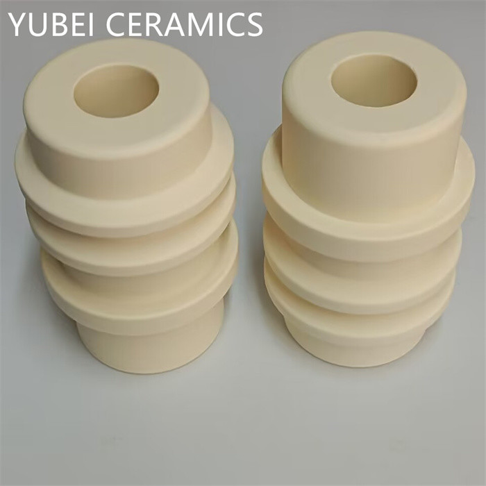 Alumina Ceramic Thread Tube 99% Al2O3 Alumina Tube 1600℃ working temperature