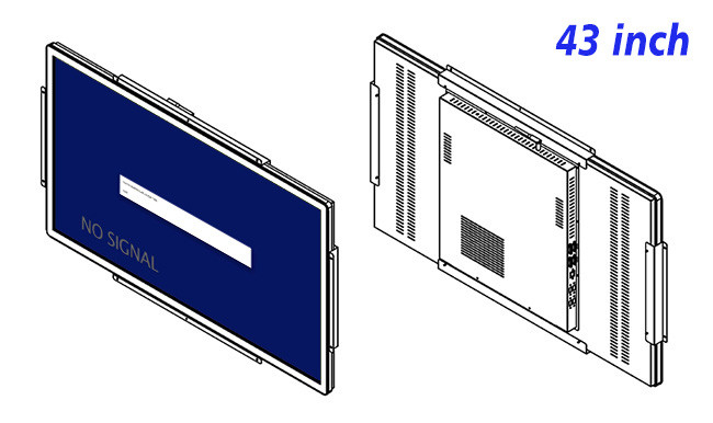 43-Inch Display for Digital Advertising and Public Signage Solutions