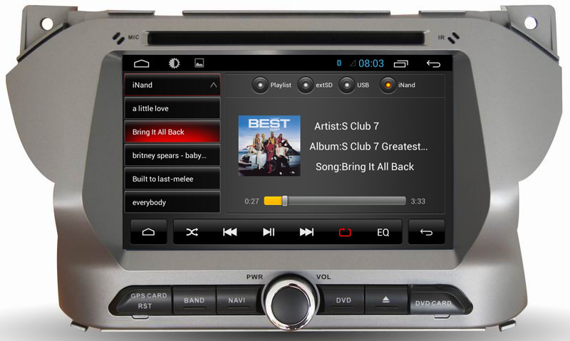 Ouchuangbo car dvd stereo radio for Suzuki Alto with android 6.0 system video bluetooth 4*45 Watts amplifier