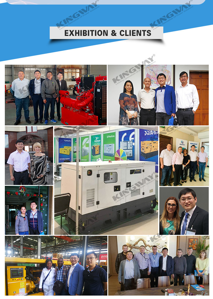 Open Type Diesel Generator CE ISO 50HZ 60HZ Open Diesel Power Generator Set