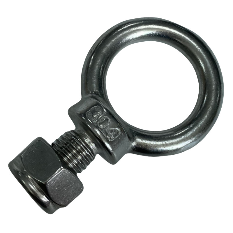 Custom Machined Parts Marine Stainless Steel Ring Screw Cable Ring Parts