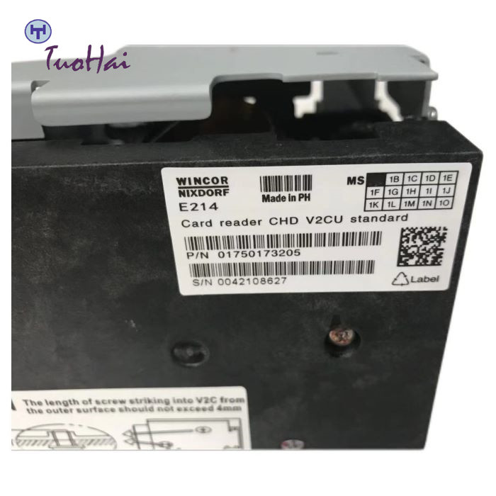 ATM Machine Part Wincor Card Reader Wincor V2CU 01750173205 1750173205