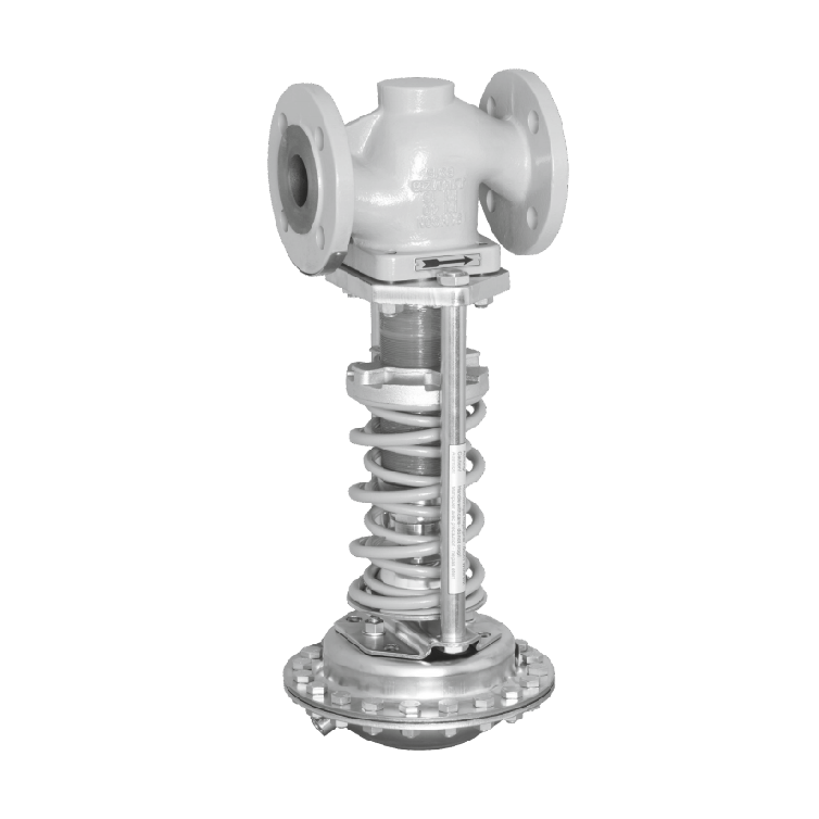 Samson Control Valve 41-23 Pressure Reducing Valve 2412 With 2413 Diaphragm Actuator