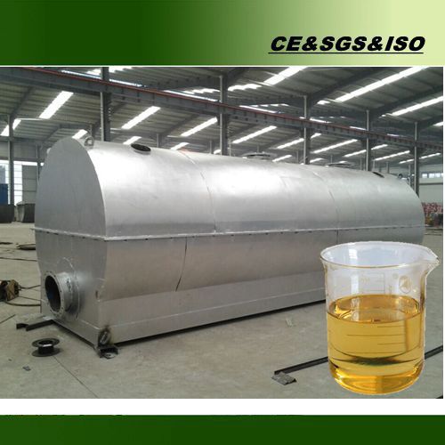 Energy Mining Oil Purifier Newly Produced Waste Plastic Tire to Diesel Refinery Plant