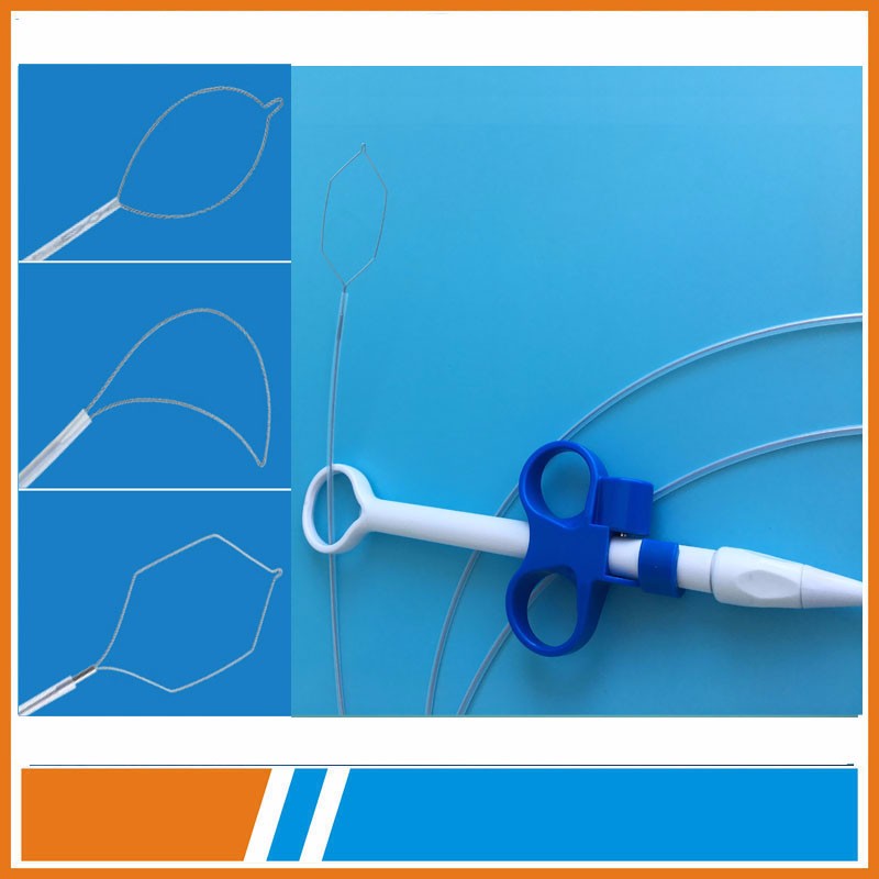 CE 2.4mm Disposable Grasping Forceps Polyp Snare