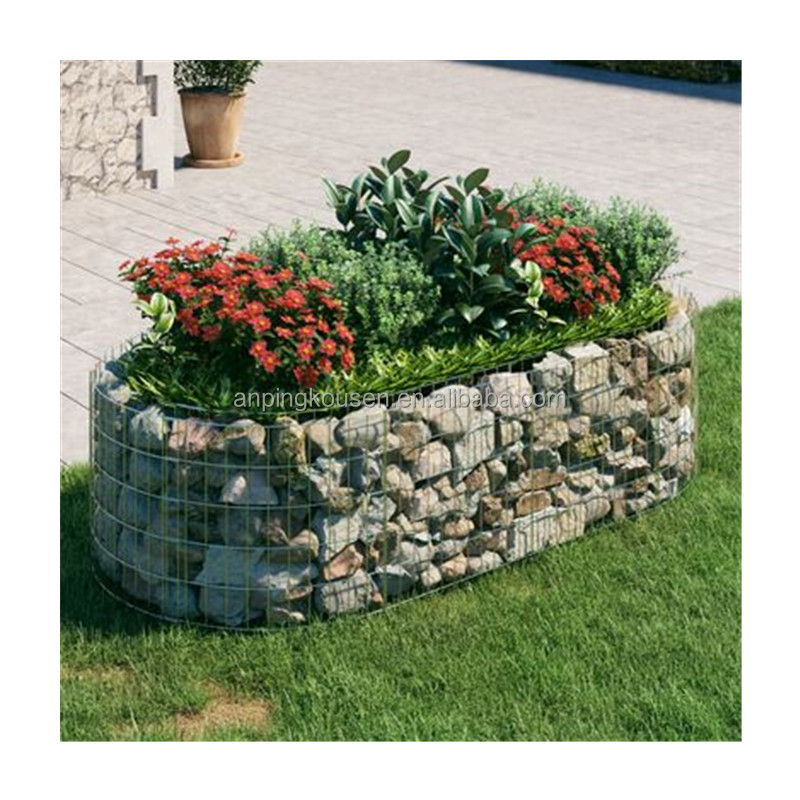 Galvanized Welded Gabion Boxes Wire Mesh Baskets Stone Cage for Custom Requirements
