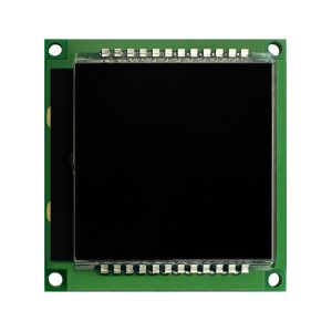 Custom Segment LCD Display Module VA Transmissive Negative View