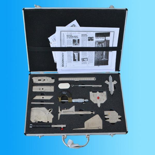 V-Wac Edge Biting Mg-11 Hi-Lo Gauge Inspection Mirror Micrometer Aws Welding