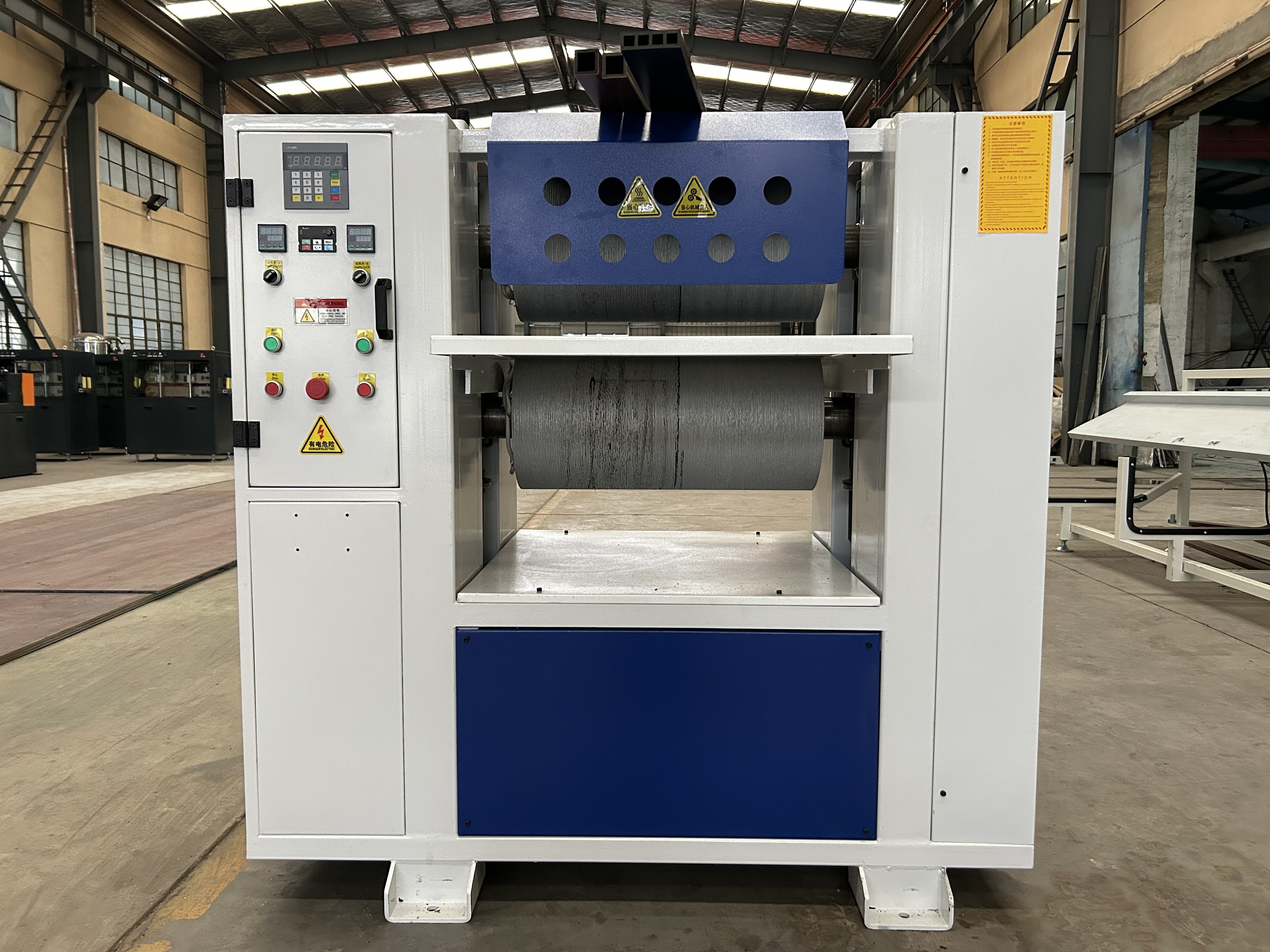 Reliable Wpc Profile Extrusion Line Energy Saving Motors Precise Temperature Control System