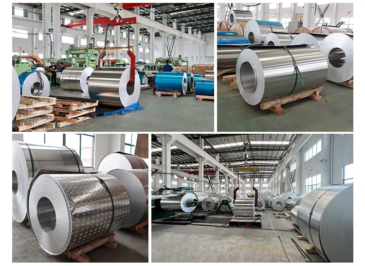 1050 1060 1100 3003 5005 H32 Alu Coil For Construction 0.2mm 0.7mm