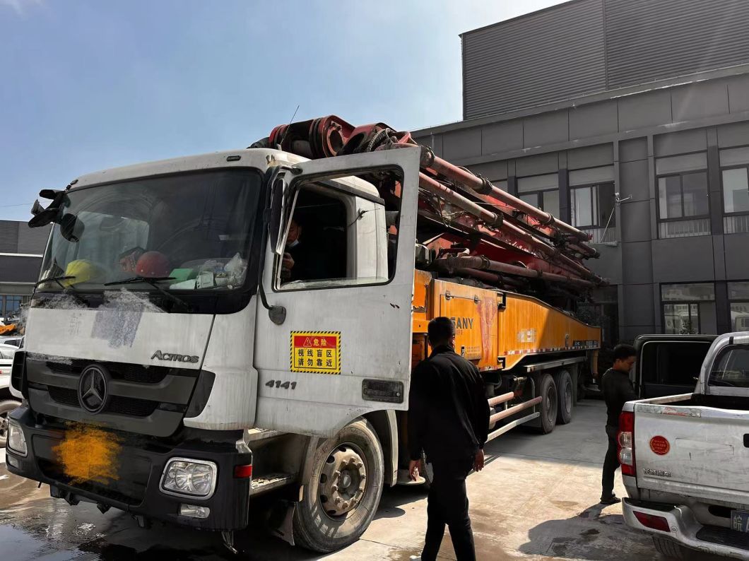 China&prime;s Top Brand 56m Concrete Pump Truck, The Price Is Preferential