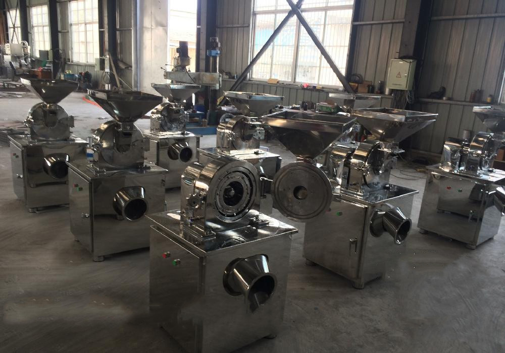 Coriander Cinnamon Spice Pulverizer Grinder Machine Easy Operation