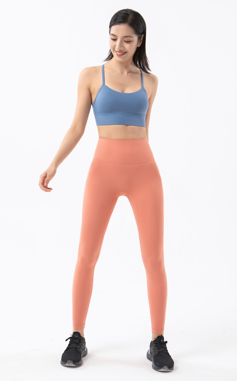 2021 new design arrive Breathable high quality Yoga pants women high waisted fitness leggings breathe freely light weight