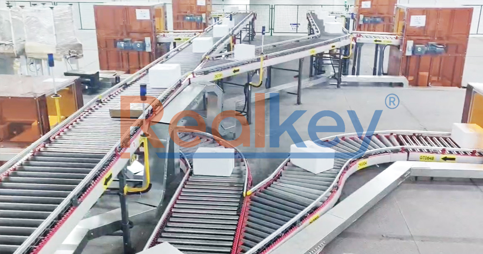 Customization Design Warehouse Roller Conveyors Carton Roller Conveyor Low Noise