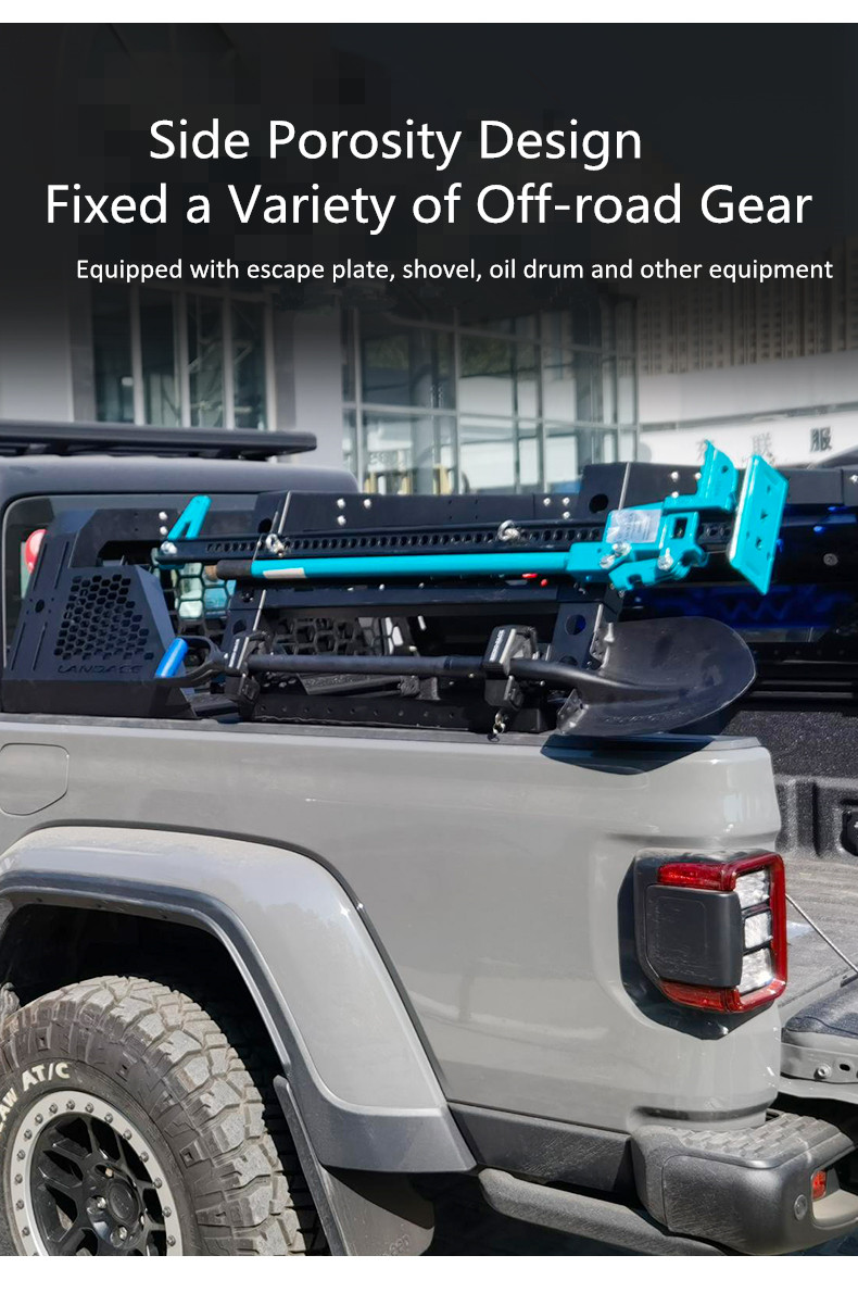 Steel Pick up Truck Luggage rack Bed rack Truck Rack system for Toyota Ford DMAX 46kg
