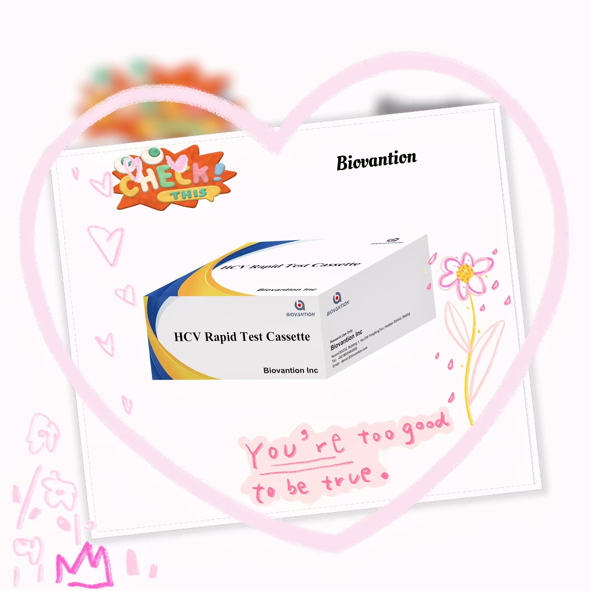 H. Pylori Ag Rapid Test Cassette In Vitro Diagnostic Reagent ( IVD Reagents )