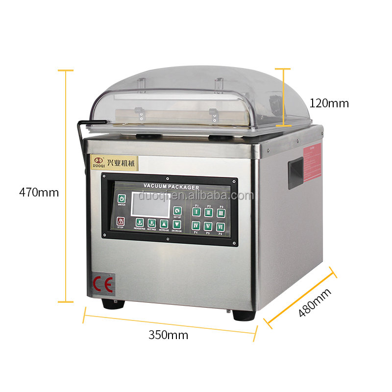 DQVC-260PD Beverage Commercial Vacuum Packing Machine High Efficiency Vacuum Sealing Machine