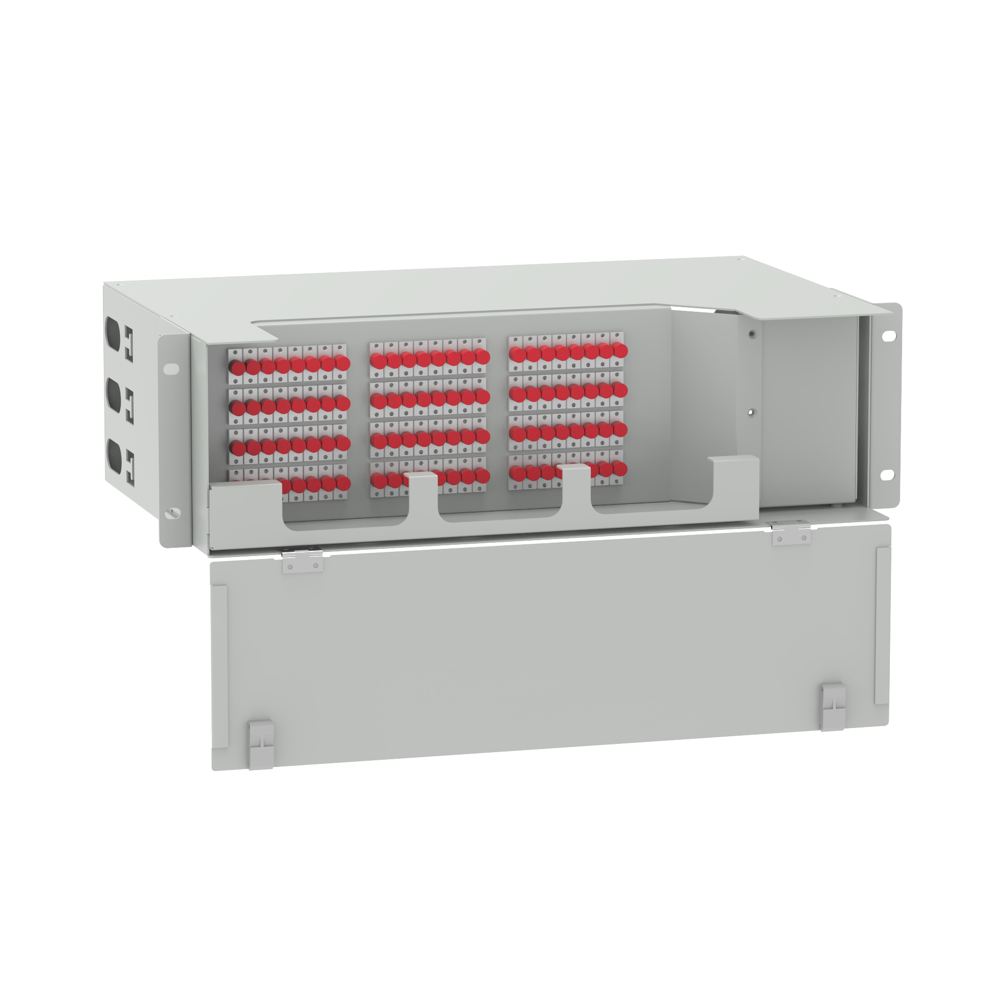 ODN Network 19 Inch Swing Patch Panel UPC Type 96 Cores Fiber Optic Equipment for FTTX