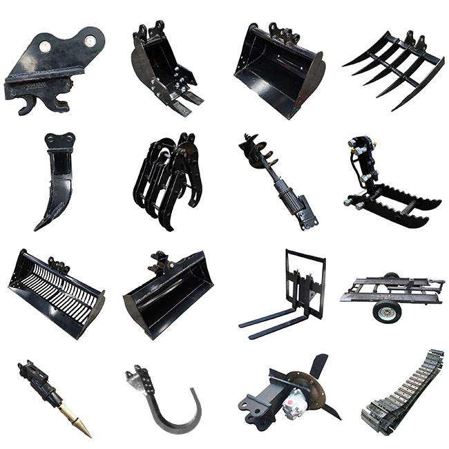 CE Heavy Equipment Accessories Mini Excavator Auger Attachment