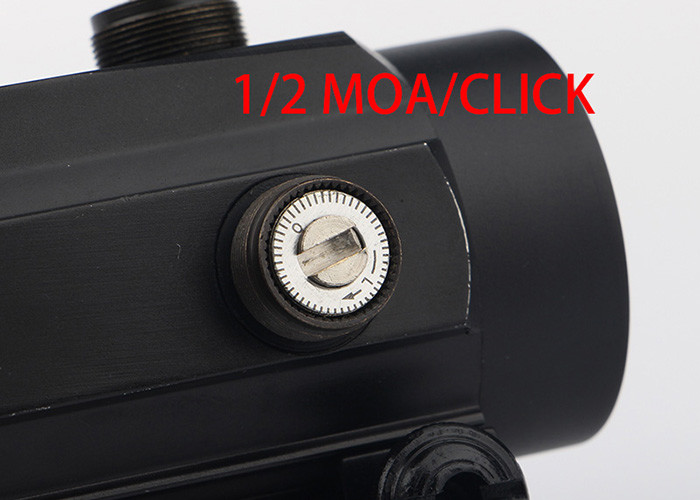 5 Diverse MOA Optic Red Dot Sight Rifle Type Anodized Aluminum Body Construction
