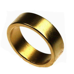 Ni Zn Cu Coating Rare Earth Permanent Samarium Cobalt Ring Magnets 0.05mm Tolerance