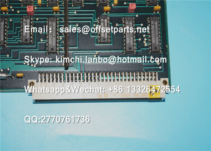 00.781.1874 81.186.5325 TAS circuit board original used printer part offset printing machine part