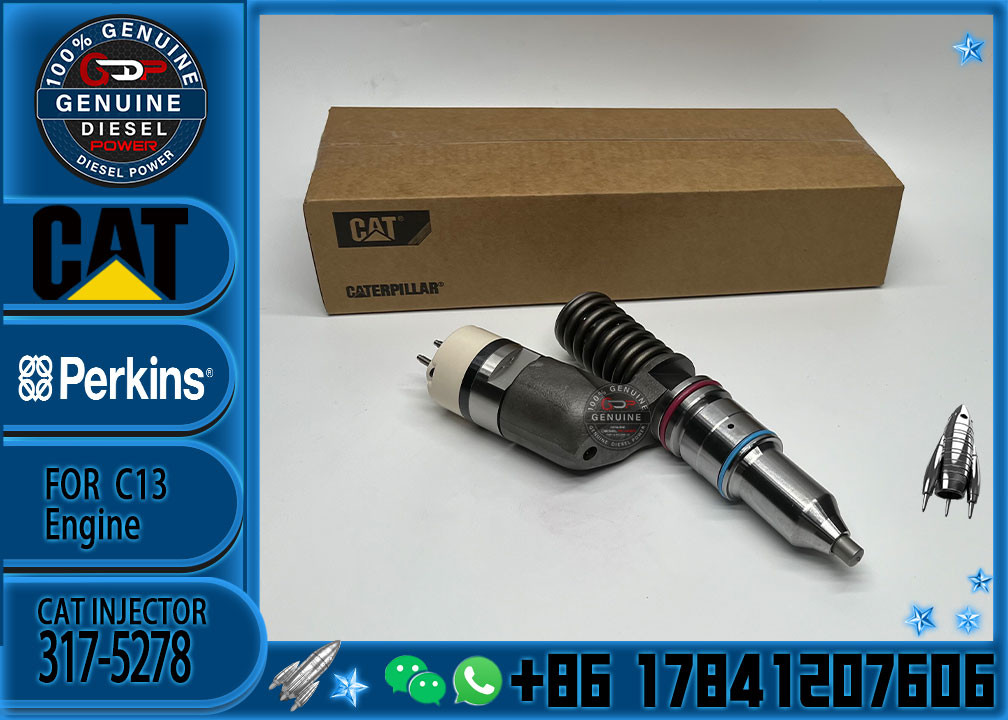 Excavator Accessories Diesel Injector 317-5278 3175278 Suitable For Caterpillar CAT Engine C10 C11 C12 C13 Engine 140H 1