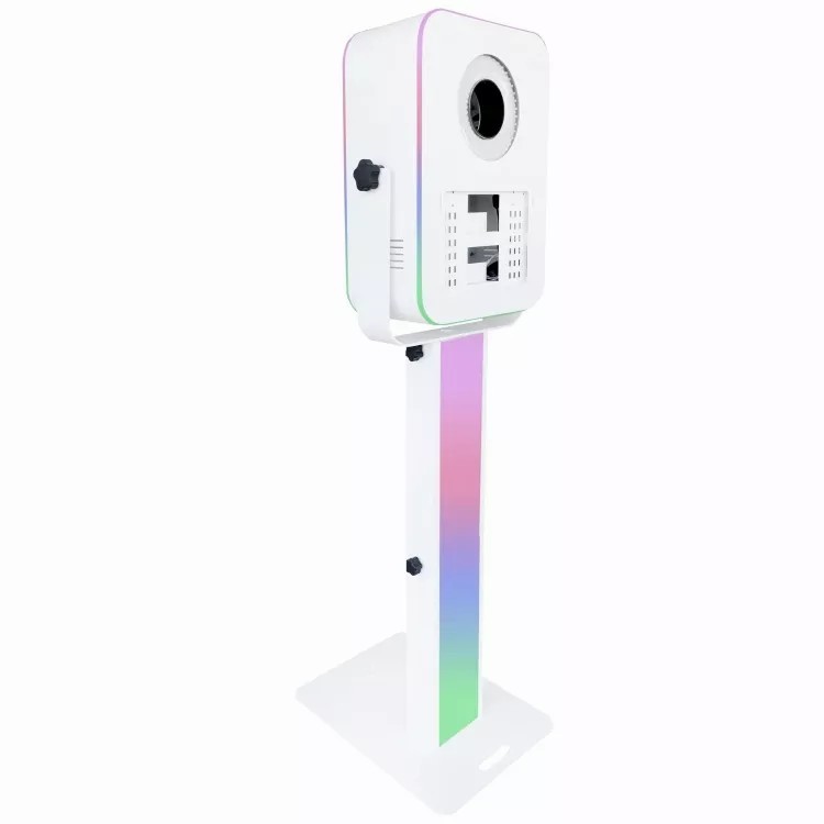 Wholesale 3D Printing Colorful Portable Photo Booth Shell IPad With Ring Light