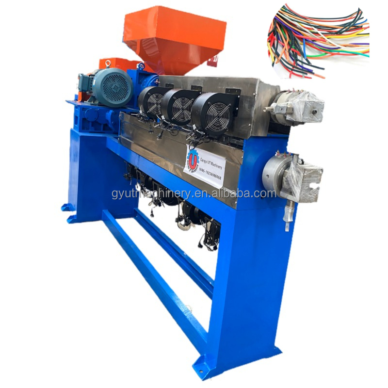 Extruding Insulation Layer Copper Wire Cable Production Line Customizable Green Color