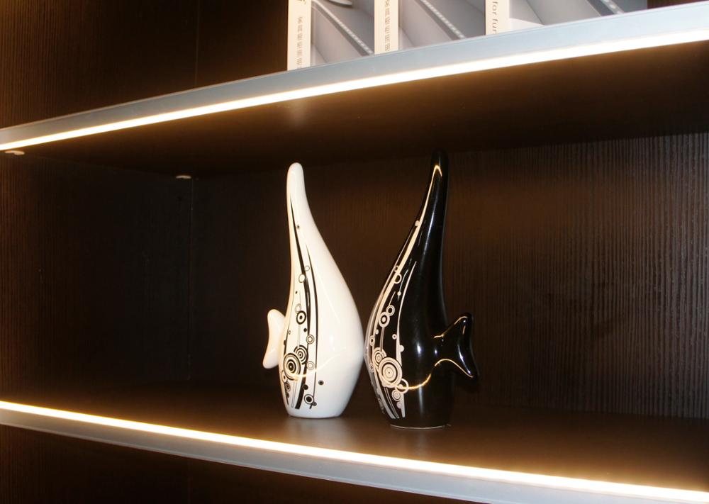 Aluminium Profile LED Under Cabinet Strip Lighting Recessed Mounting