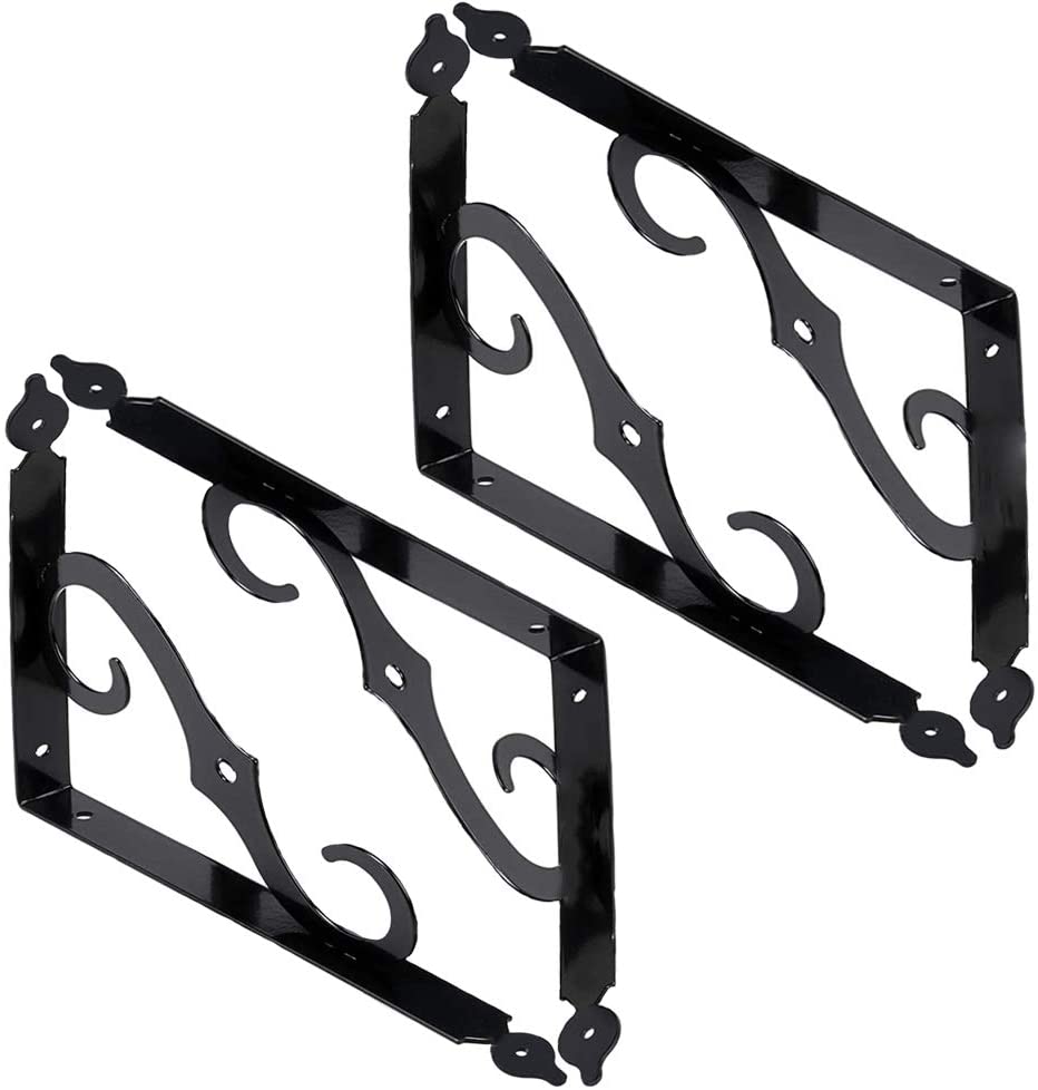 5mm Thickness Steel Q235 Ladder Style Ceiling Mounted Floating Shelf Brackets