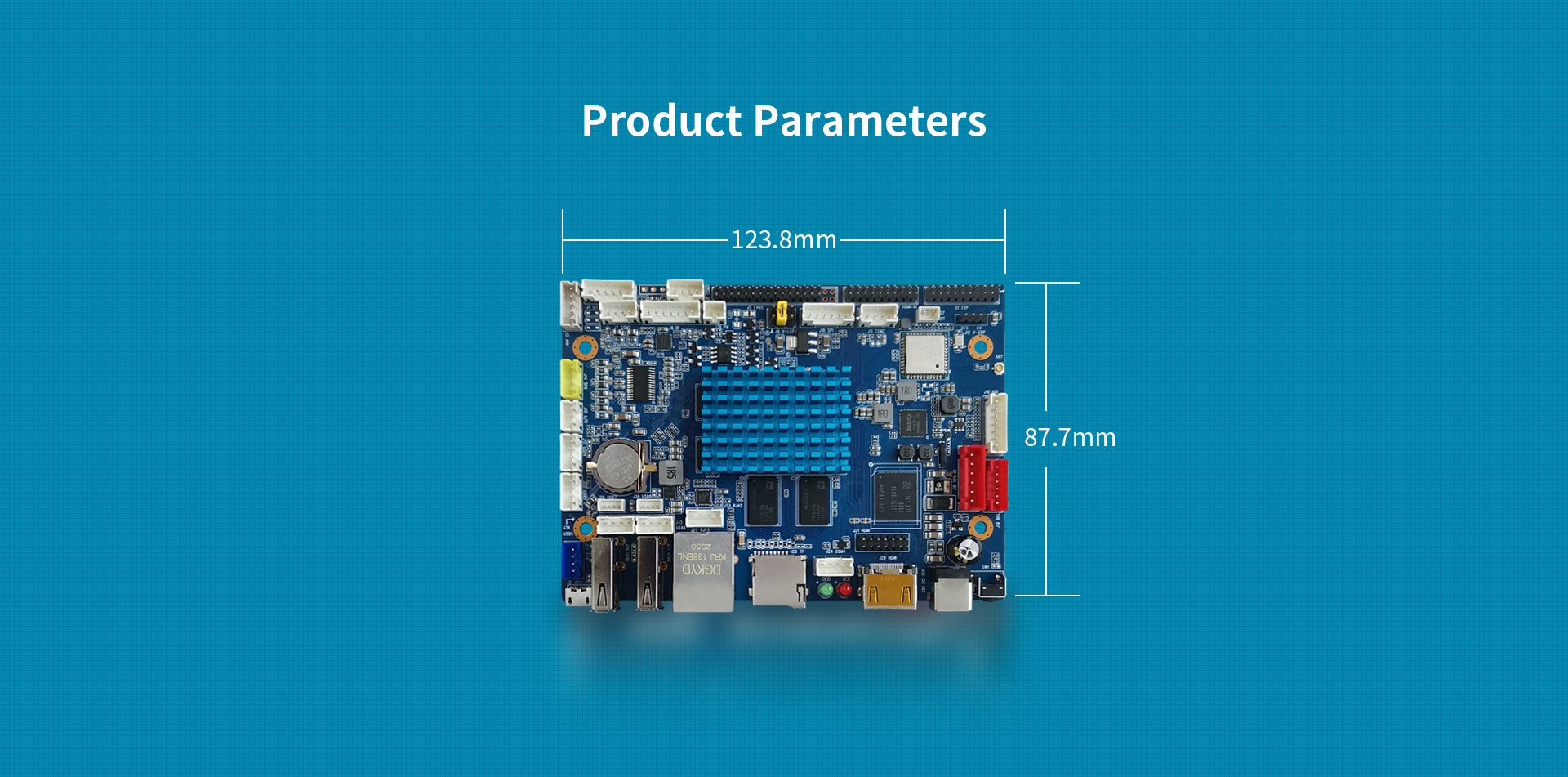 M3 Smart Commercial Display Mainboard Rockchip RK3288,quad-core A17,up to 1.8GHz Micro USB socket