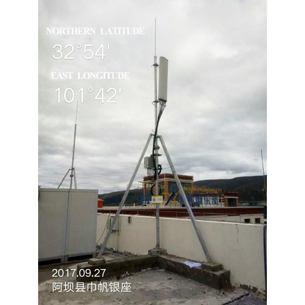 GSM Antenna Roof Top Monopole 5G signal Tower