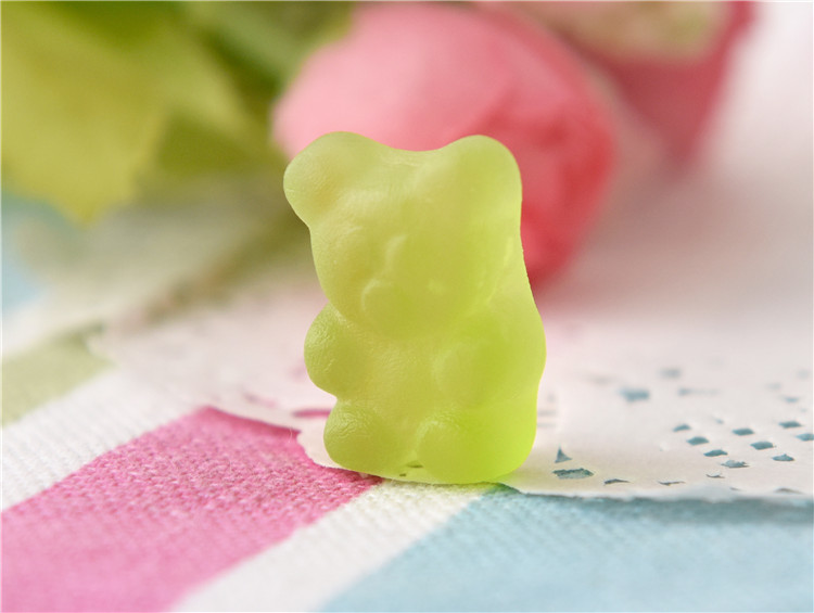 Oil Coating Bulk Multivitamin and Minerals Gummy Bears Candy With Fruits Flavor Multi Color