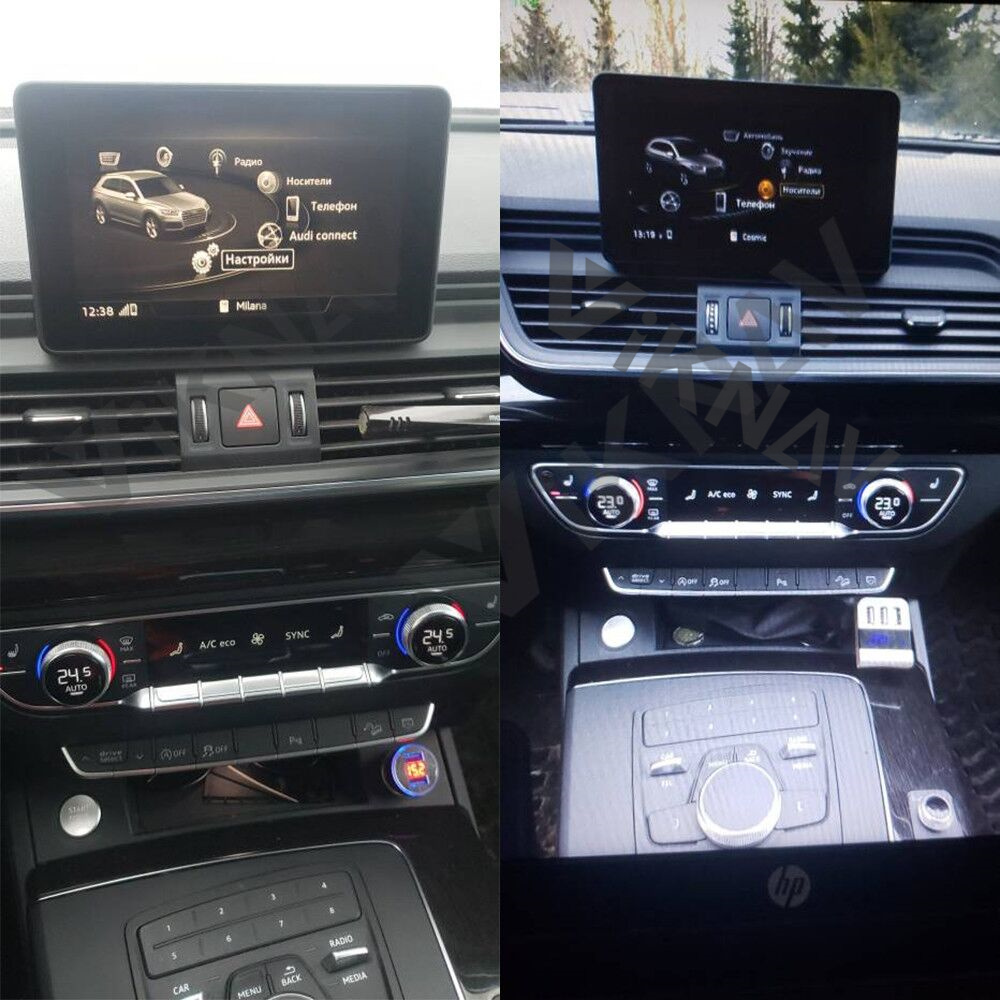 8 Core CPU Audi Android Radio Head Unit Screen For Q5 2010 To 2017