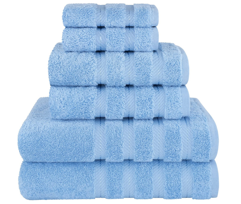 Highly Absorbent 160g Towel Set with Thick and Super Soft Long-staple Cotton Material