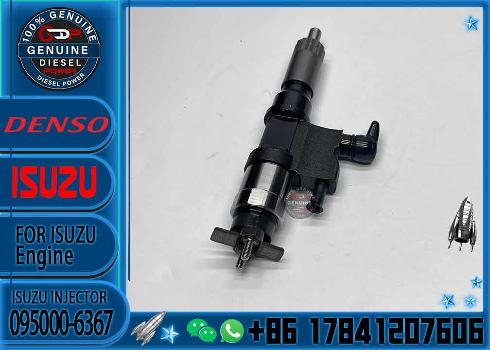Diesel engine Common Rail Fuel Injector 095000-6366 095000-6367 for ISU-ZU 4HK1 6HK1 engine 8-97609788-6 8-97609788-7