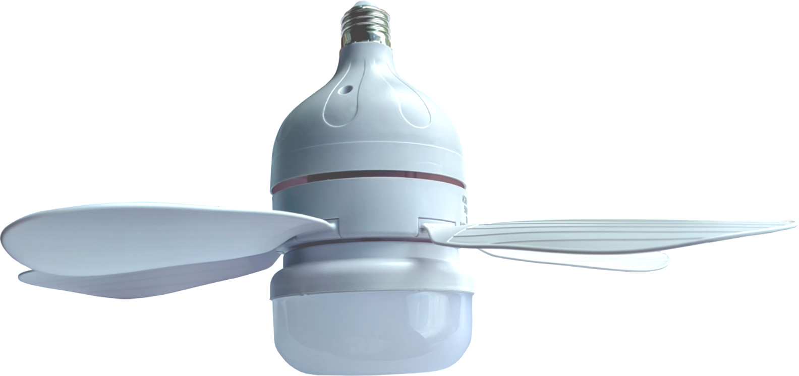 Fan Light Dimmable Kitchen E26 E27 Bulb 5 Blades Socket Fan Remote Control Ceiling Fan