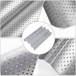 Carbon Steel 4 Wave Gutter Non Stick French Bread Perforated Tray Baking