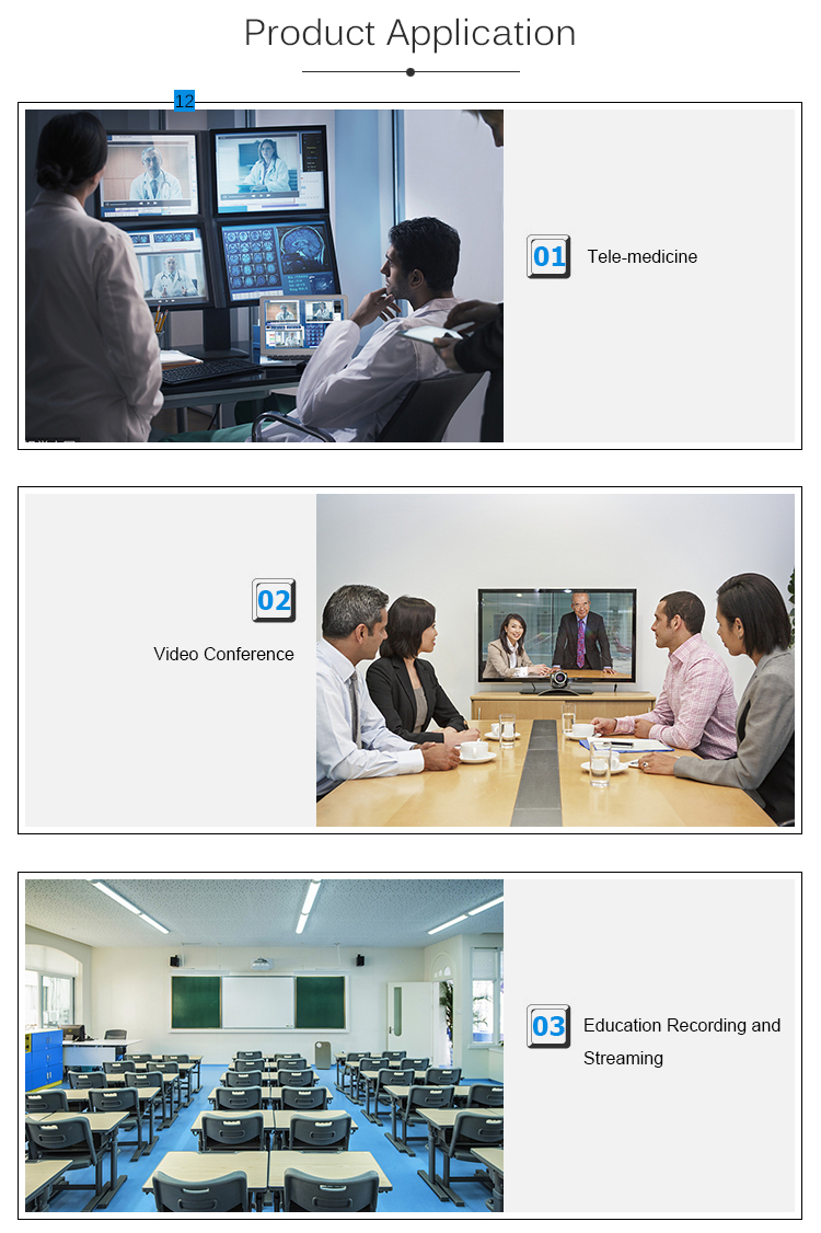 Independent Audio TCHD 20x Optical Zoom Full HD 1920x1080 Web Conference Camera