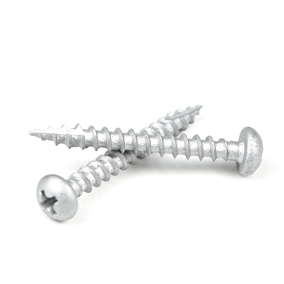 Ruspert Round Head 30mm Screws for Cement Fiberboard Material Building Installation