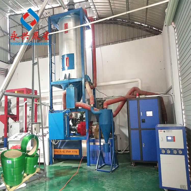 Double Screw PET Packing Belt Making Machine High Accuracy Transparent PET Strapping Tape