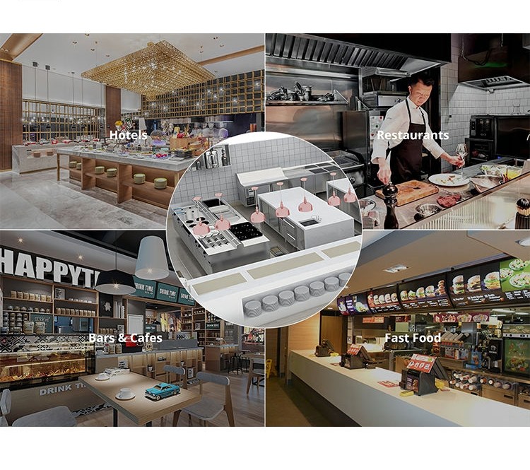 Long Service Life Stainless Steel Commercial Baking Equipment For Customer Requirements