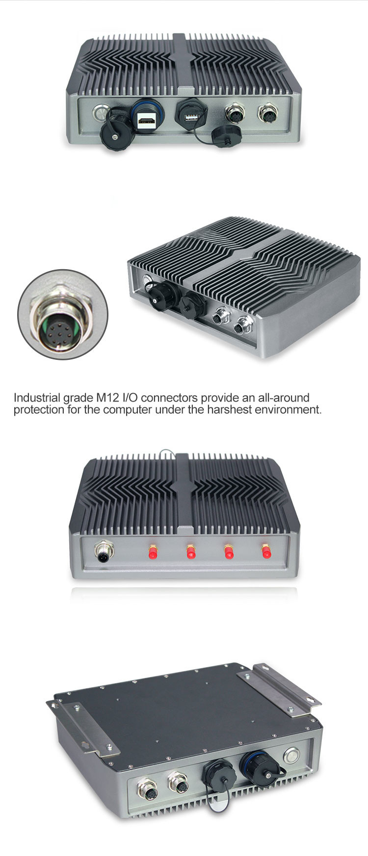 Outdoor Linux Ubuntu Industrial Embedded Box PC With 3G WIFI GPS COM