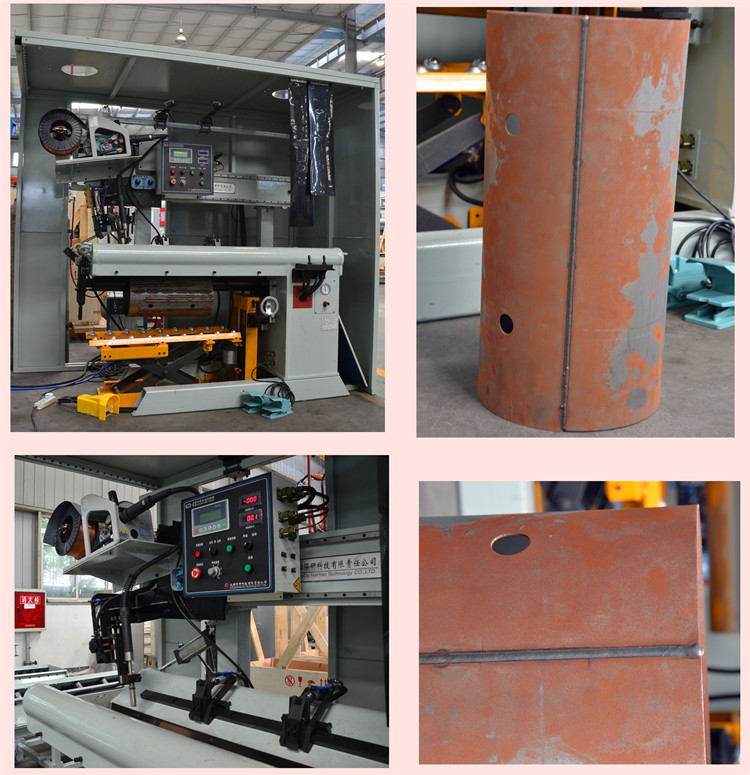 Key Machines Lathe and 2000 KG Capacity Automatic Gas Cylinder Welding Production Line for Precision Welding