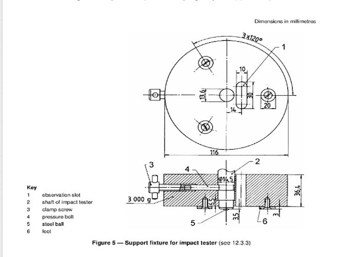 ISO4532 Tester For Resistance To Impact By Small-Diameter Ball