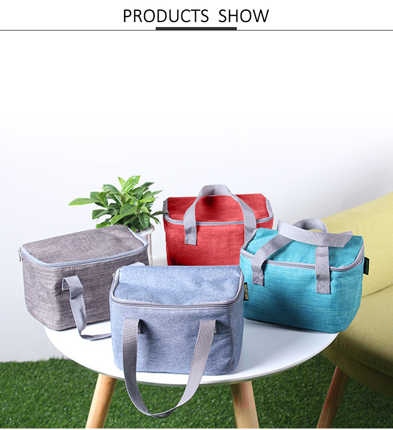 SGS Polyester L21.5cm Insulated Lunch Cooler Bags