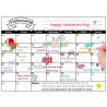 Buy cheap Custom Dry Erase Fridge Magnet Calendar, 12 x 16 inch Magnetic Weekly Planner from wholesalers